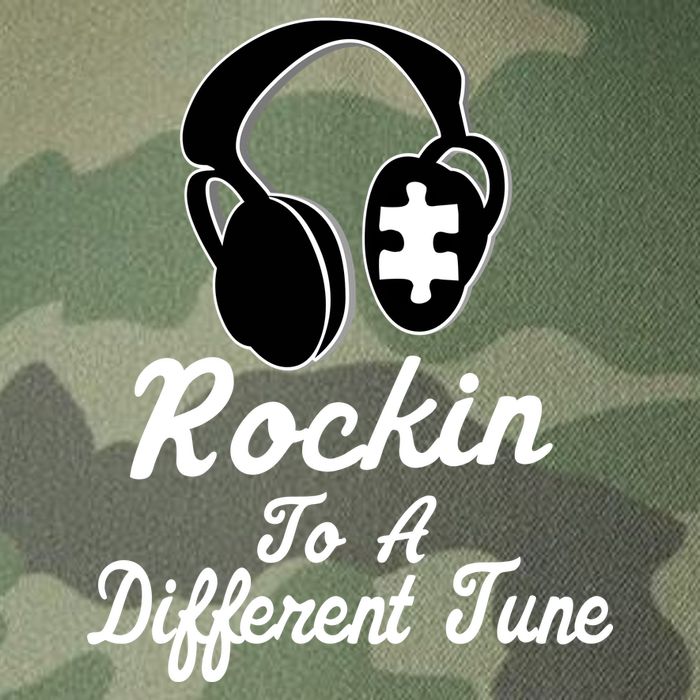 Rockin' To A Different Tune Autism Legacy Tie Dye Trucker Hat