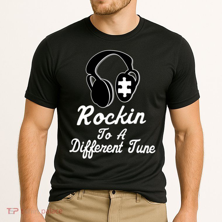 Rockin' To A Different Tune Autism Performance Shirt