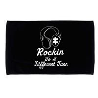Rockin' To A Different Tune Autism Microfiber Hand Towel