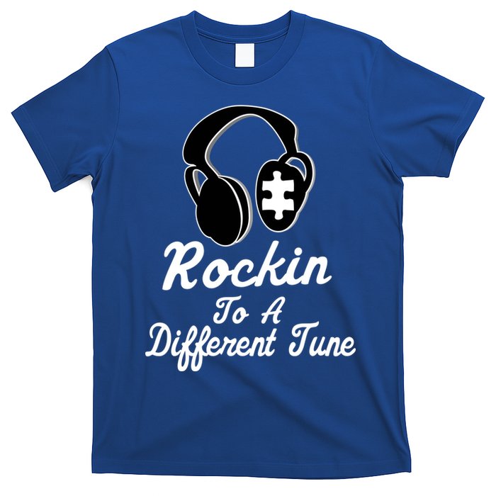 Rockin' To A Different Tune Autism T-Shirt