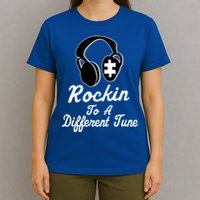 Rockin' To A Different Tune Autism T-Shirt