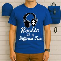 Rockin' To A Different Tune Autism T-Shirt