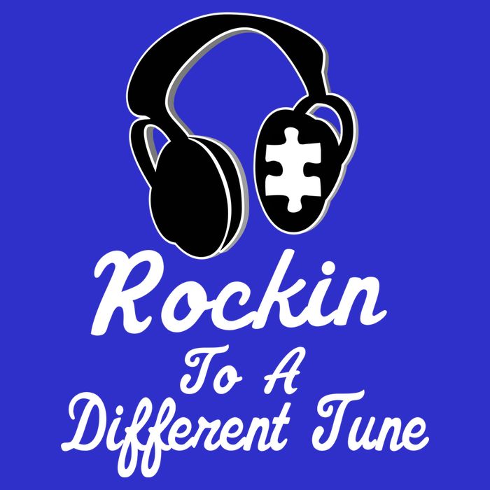 Rockin' To A Different Tune Autism T-Shirt