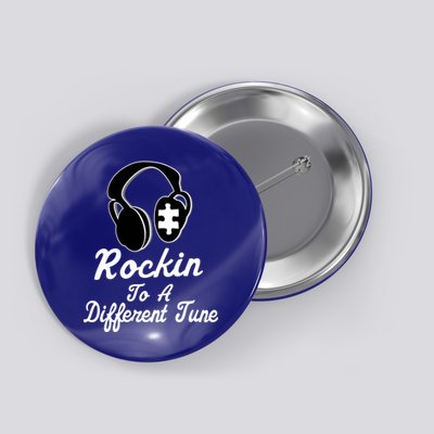 Rockin' To A Different Tune Autism Button