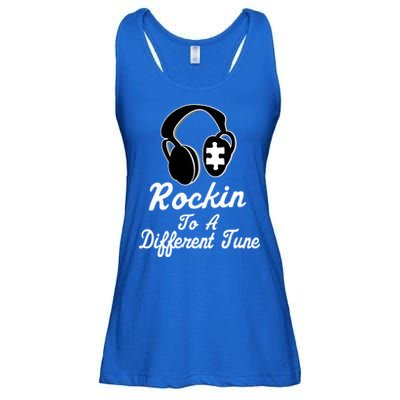 Rockin' To A Different Tune Autism Ladies Essential Flowy Tank