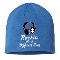 Rockin' To A Different Tune Autism Sustainable Beanie