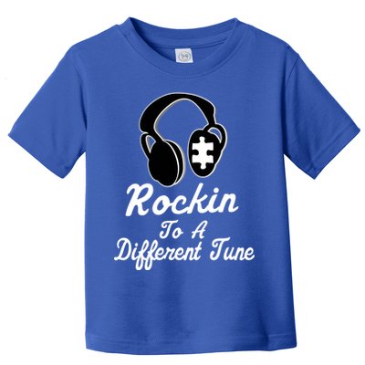 Rockin' To A Different Tune Autism Toddler T-Shirt