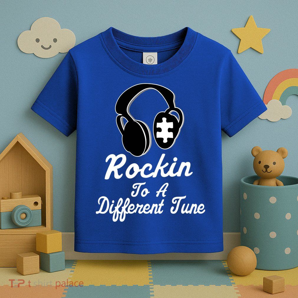 Rockin' To A Different Tune Autism Toddler T-Shirt