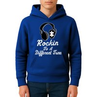 Rockin' To A Different Tune Autism Kids Hoodie