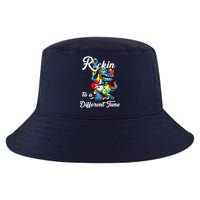 Rockin To A Different Tune Autism Dinosaur Cool Comfort Performance Bucket Hat