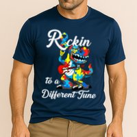 Rockin To A Different Tune Autism Dinosaur Performance Shirt