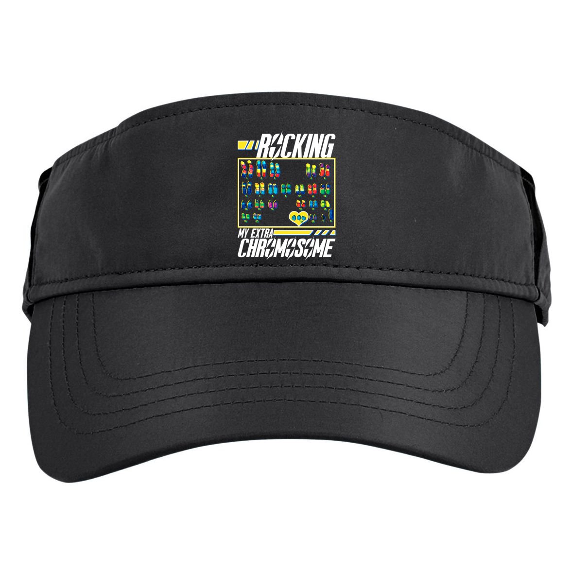 Rocking My Extra Chromosome Adult Drive Performance Visor