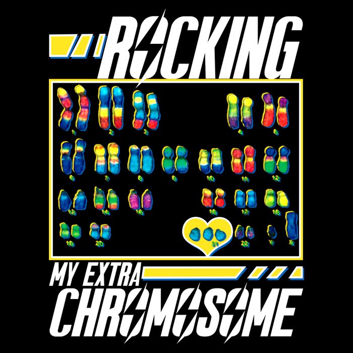 Rocking My Extra Chromosome Cropped Pullover Crew