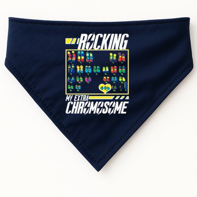 Rocking My Extra Chromosome USA-Made Doggie Bandana