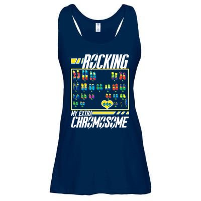 Rocking My Extra Chromosome Ladies Essential Flowy Tank