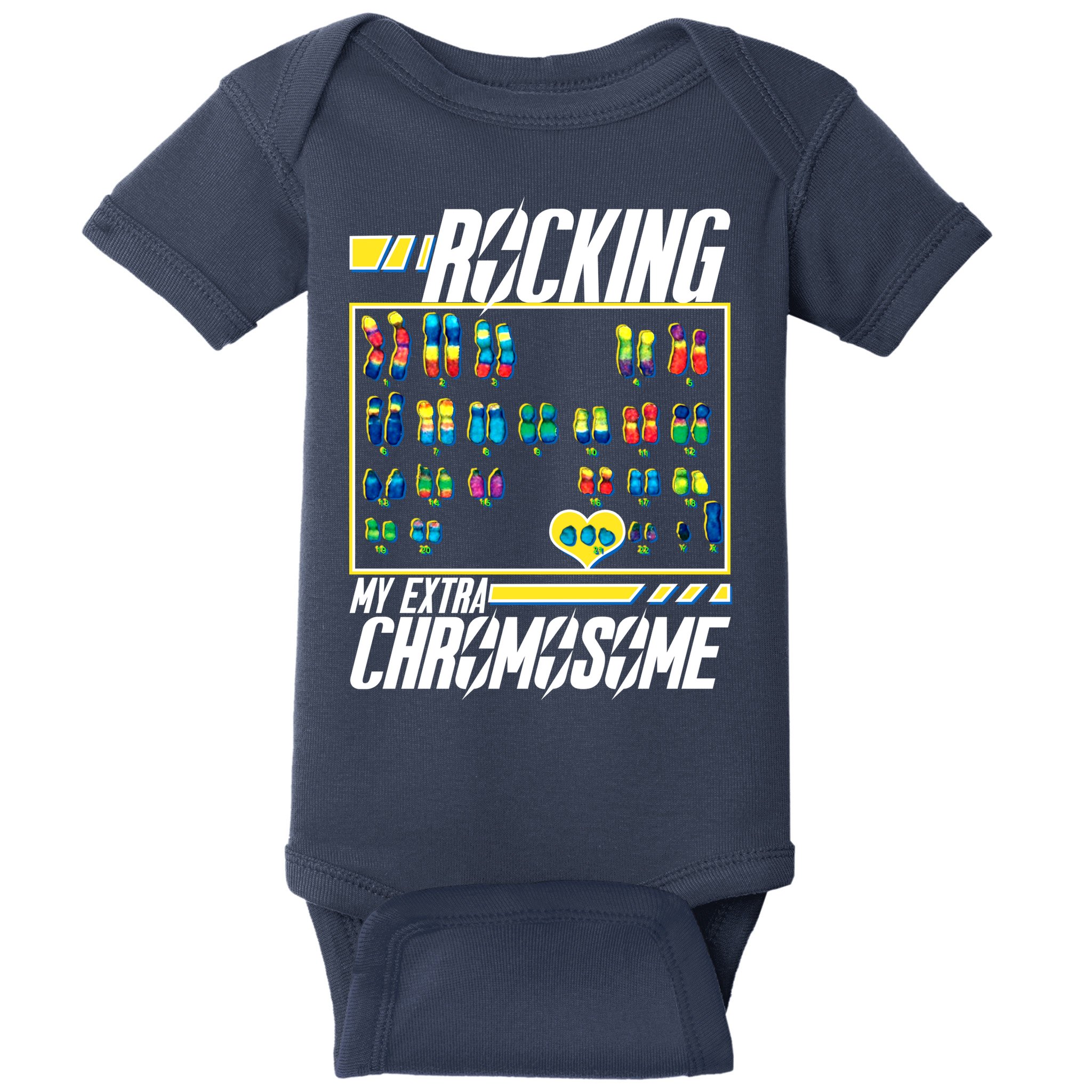 Rocking My Extra Chromosome Baby Bodysuit