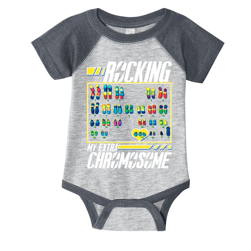 Rocking My Extra Chromosome Infant Baby Jersey Bodysuit