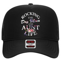 Rocking The Dog Mom And Aunt Life Trucker Hat