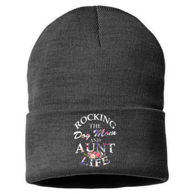 Rocking The Dog Mom And Aunt Life Sustainable Knit Beanie