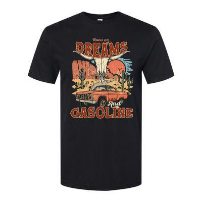 Runs On Dreams And Gasoline I Got A Heart Like A Truck Softstyle CVC T-Shirt