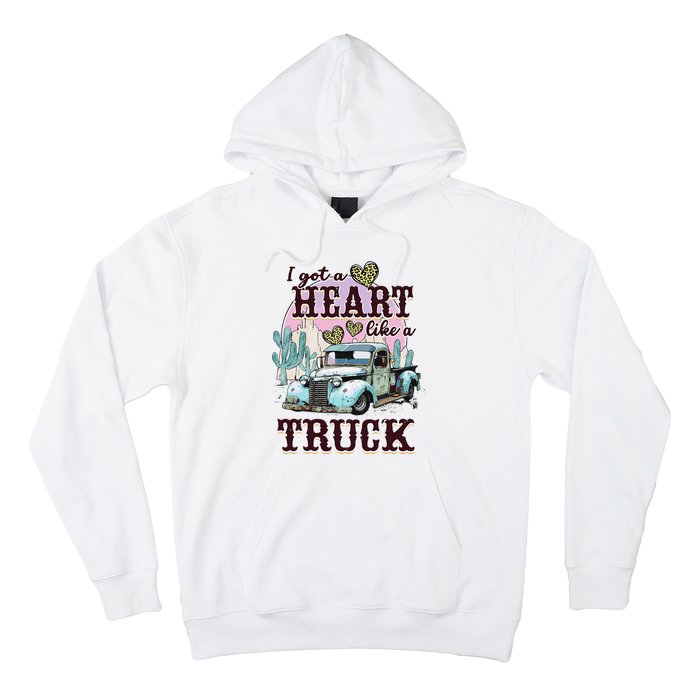 Runs On Dreams And Gasoline I Got A Heart Like A Truck Hoodie