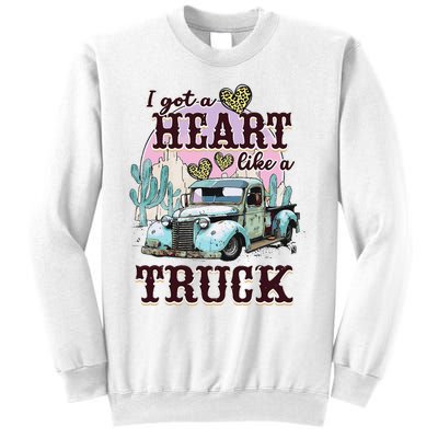 Runs On Dreams And Gasoline I Got A Heart Like A Truck Sweatshirt