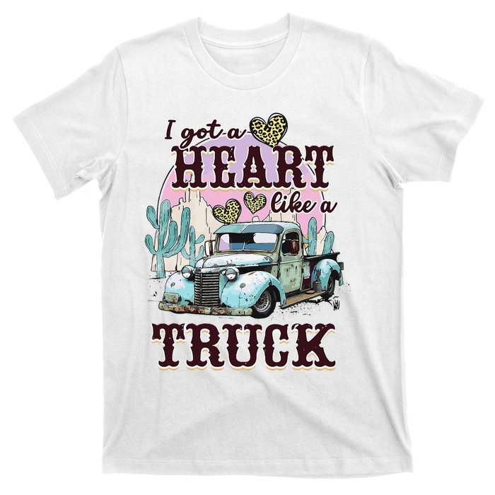 Runs On Dreams And Gasoline I Got A Heart Like A Truck T-Shirt