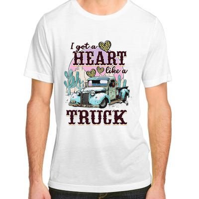 Runs On Dreams And Gasoline I Got A Heart Like A Truck Adult ChromaSoft Performance T-Shirt