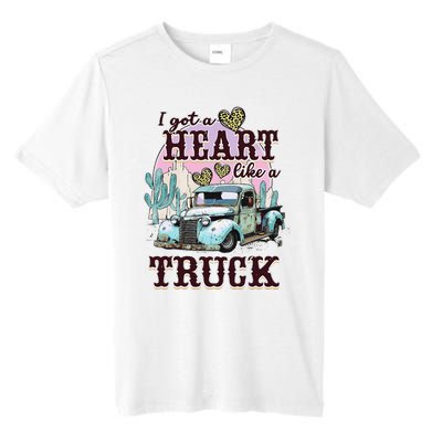 Runs On Dreams And Gasoline I Got A Heart Like A Truck Tall Fusion ChromaSoft Performance T-Shirt