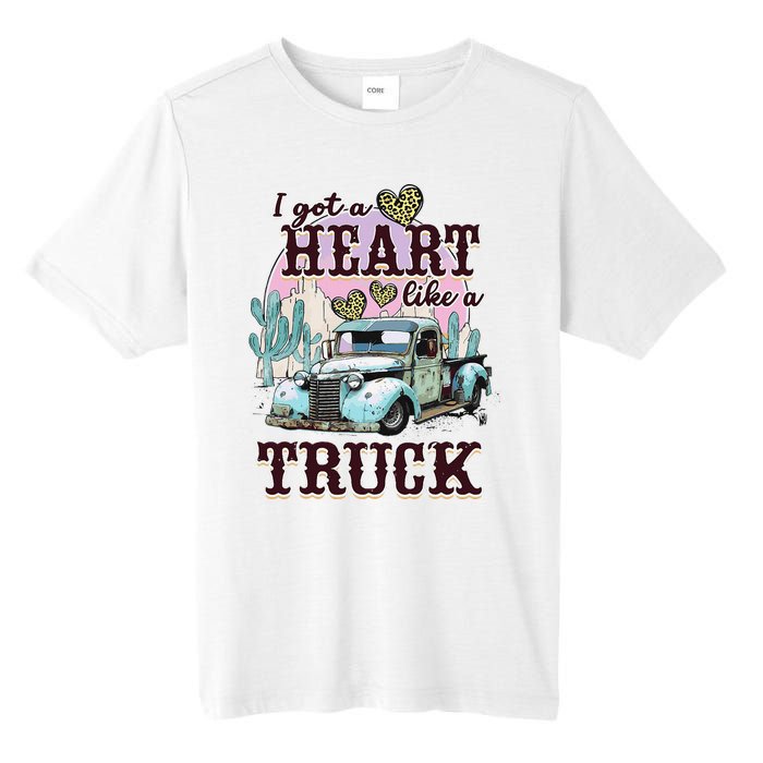 Runs On Dreams And Gasoline I Got A Heart Like A Truck Tall Fusion ChromaSoft Performance T-Shirt