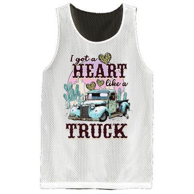 Runs On Dreams And Gasoline I Got A Heart Like A Truck Mesh Reversible Basketball Jersey Tank