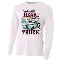 Runs On Dreams And Gasoline I Got A Heart Like A Truck Cooling Performance Long Sleeve Crew