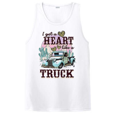 Runs On Dreams And Gasoline I Got A Heart Like A Truck PosiCharge Competitor Tank