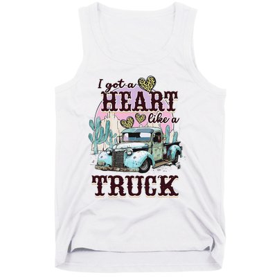 Runs On Dreams And Gasoline I Got A Heart Like A Truck Tank Top