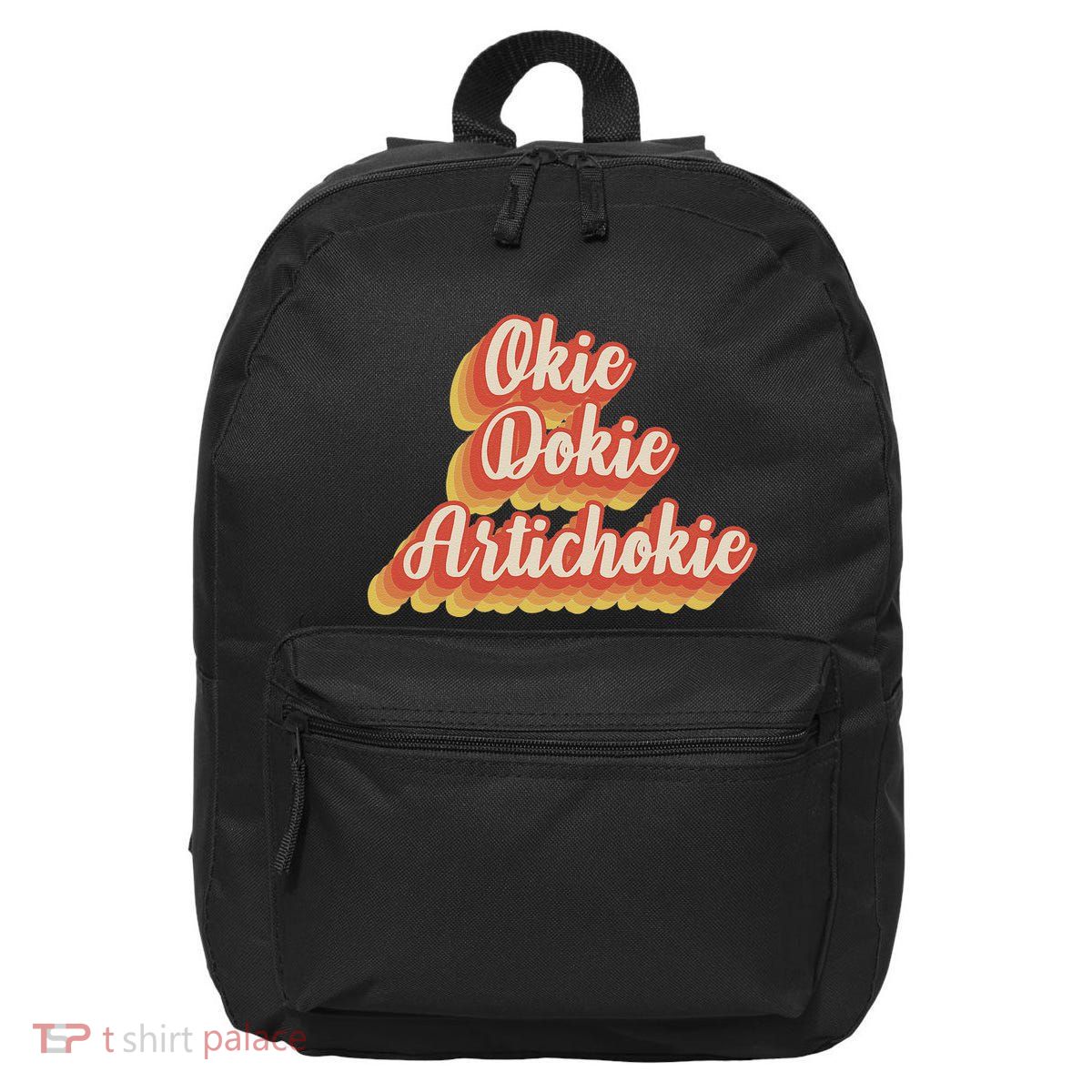 Retro Okie Dokie Artichokie 16 in Basic Backpack
