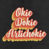 Retro Okie Dokie Artichokie Golf Towel