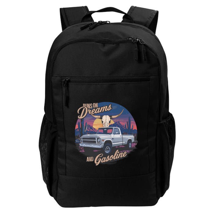 Runs On Dreams And Gasoline Backpack