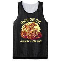 Rides Or Die Less Works Ride More All Terrain Vehicle ATV Premium Mesh Reversible Basketball Jersey Tank