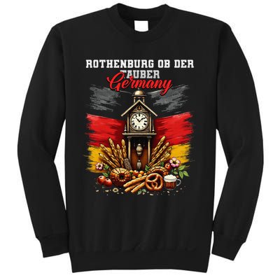 Rothenburg Ob Der Tauber Germany Vacation Travel Souvenir Sweatshirt