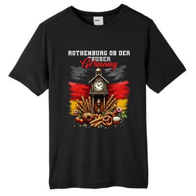 Rothenburg Ob Der Tauber Germany Vacation Travel Souvenir Tall Fusion ChromaSoft Performance T-Shirt