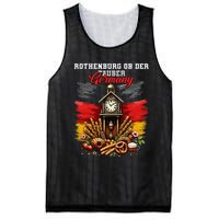 Rothenburg Ob Der Tauber Germany Vacation Travel Souvenir Mesh Reversible Basketball Jersey Tank