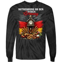 Rothenburg Ob Der Tauber Germany Vacation Travel Souvenir Tie-Dye Long Sleeve Shirt