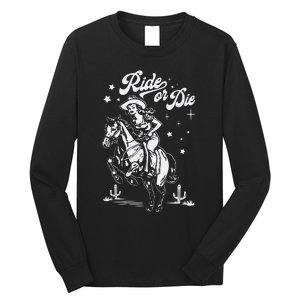 Ride Or Die Cowboy Long Sleeve Shirt