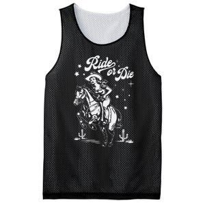 Ride Or Die Cowboy Mesh Reversible Basketball Jersey Tank