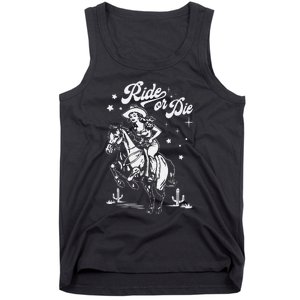 Ride Or Die Cowboy Tank Top