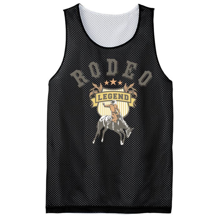 Rodeo Legend Vintage Mesh Reversible Basketball Jersey Tank