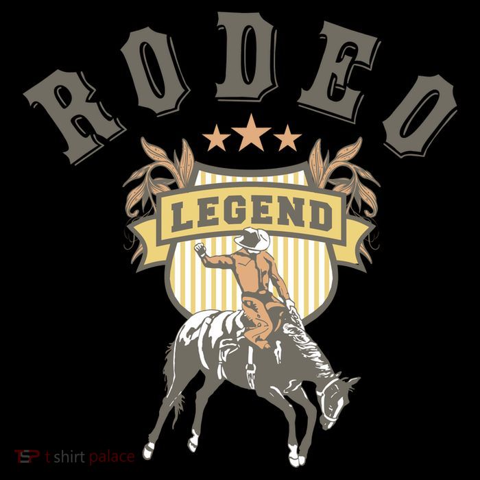 Rodeo Legend Vintage Womens T-Shirt