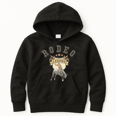 Rodeo Legend Vintage Kids Hoodie