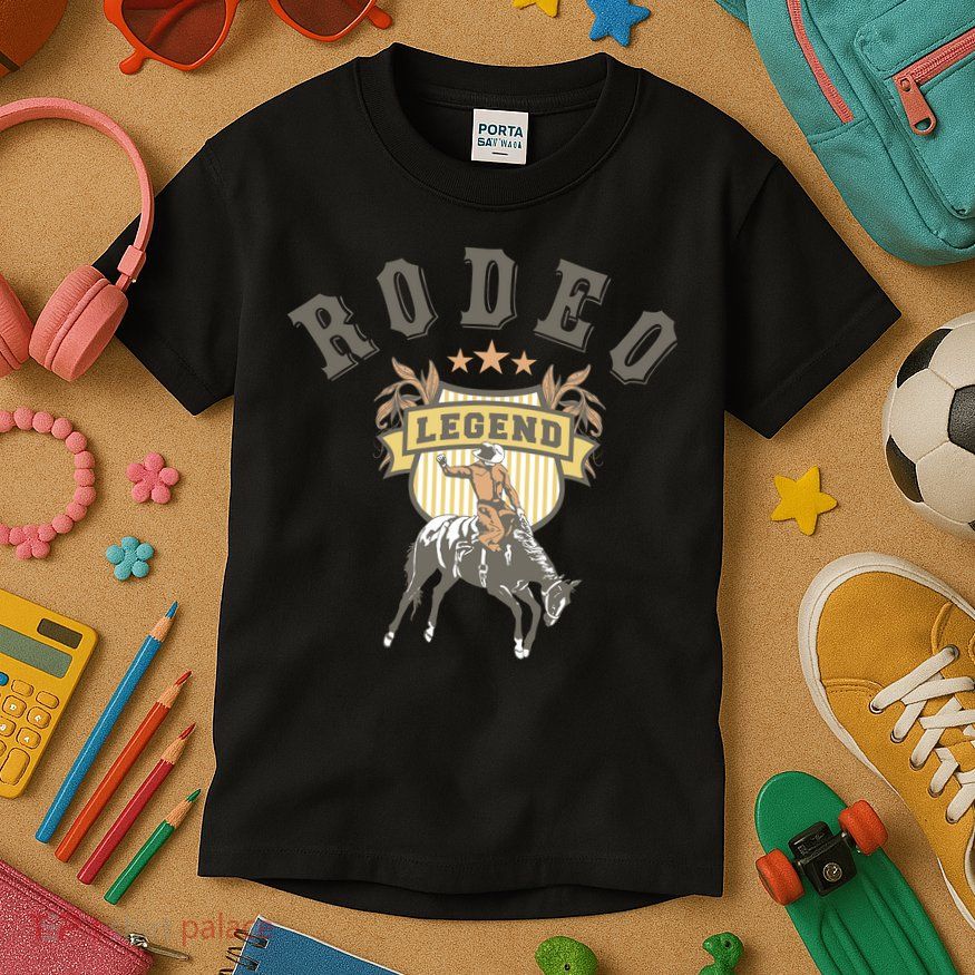 Rodeo Legend Vintage Kids T-Shirt