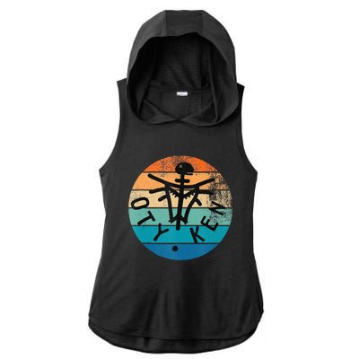 Retro Otyken Ethnic Group Otyken Musical Band Legend Ladies PosiCharge Tri-Blend Wicking Draft Hoodie Tank